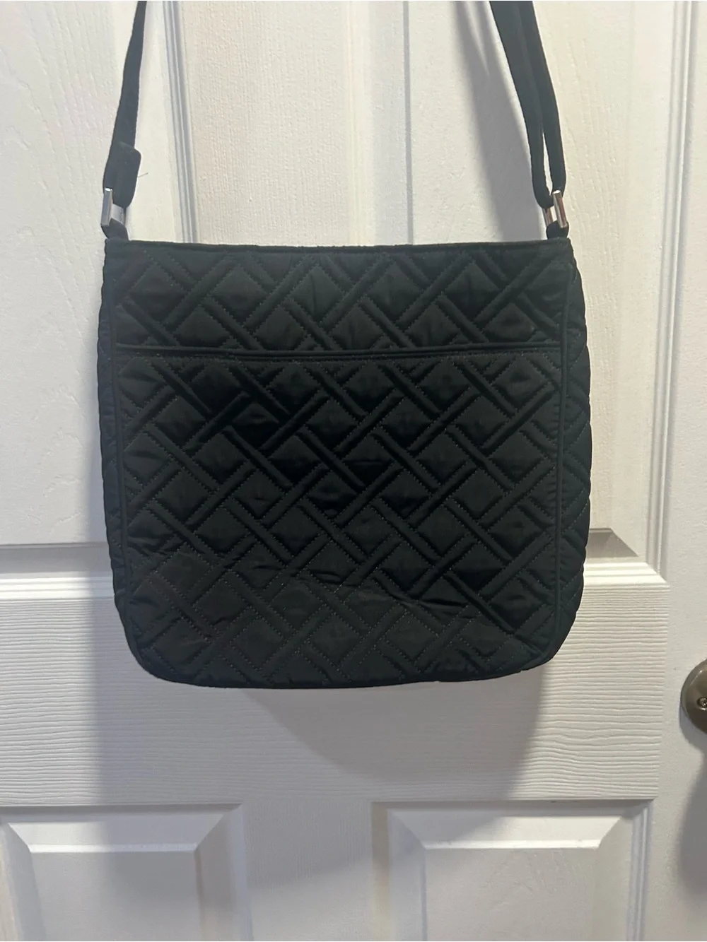 Vera Bradley Carson Crossbody Bag Classic Quilted Microfiber “Lilli Bell” Lining